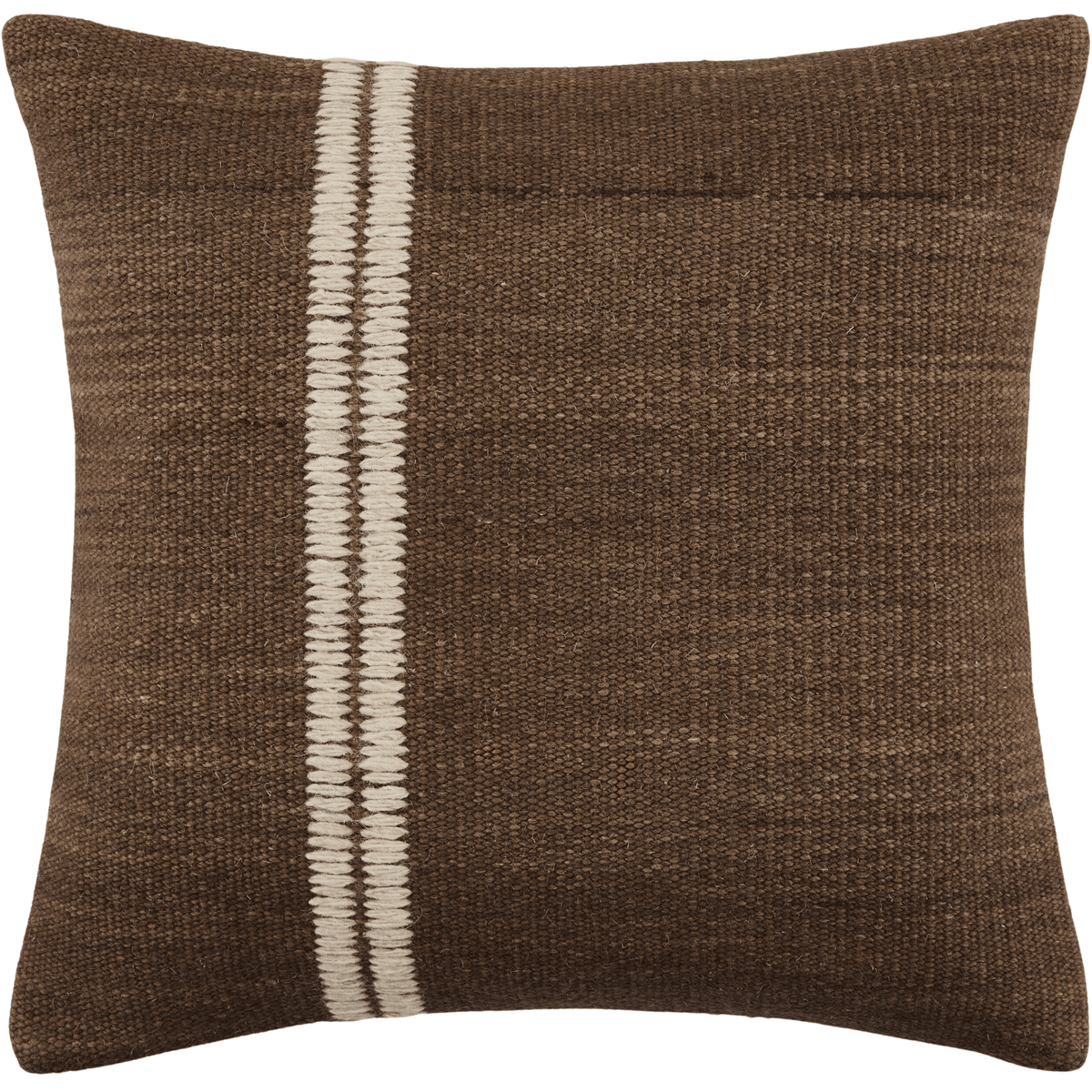 Keiichi Decor Jundah Woven Cushion in Brown - 51 x 51 cm House of Isabella UK