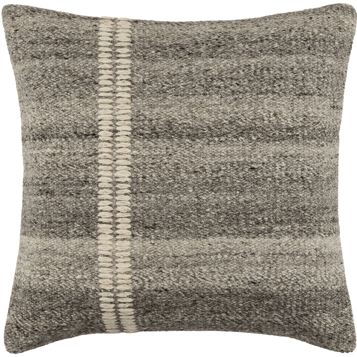 Keiichi Decor Jundah Woven Cushion in Grey - 51 x 51 cm House of Isabella UK