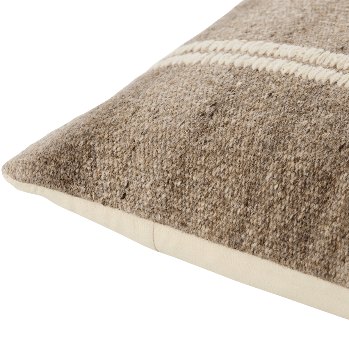 Keiichi Decor Jundah Woven Cushion in Mole - 51 x 51 cm House of Isabella UK