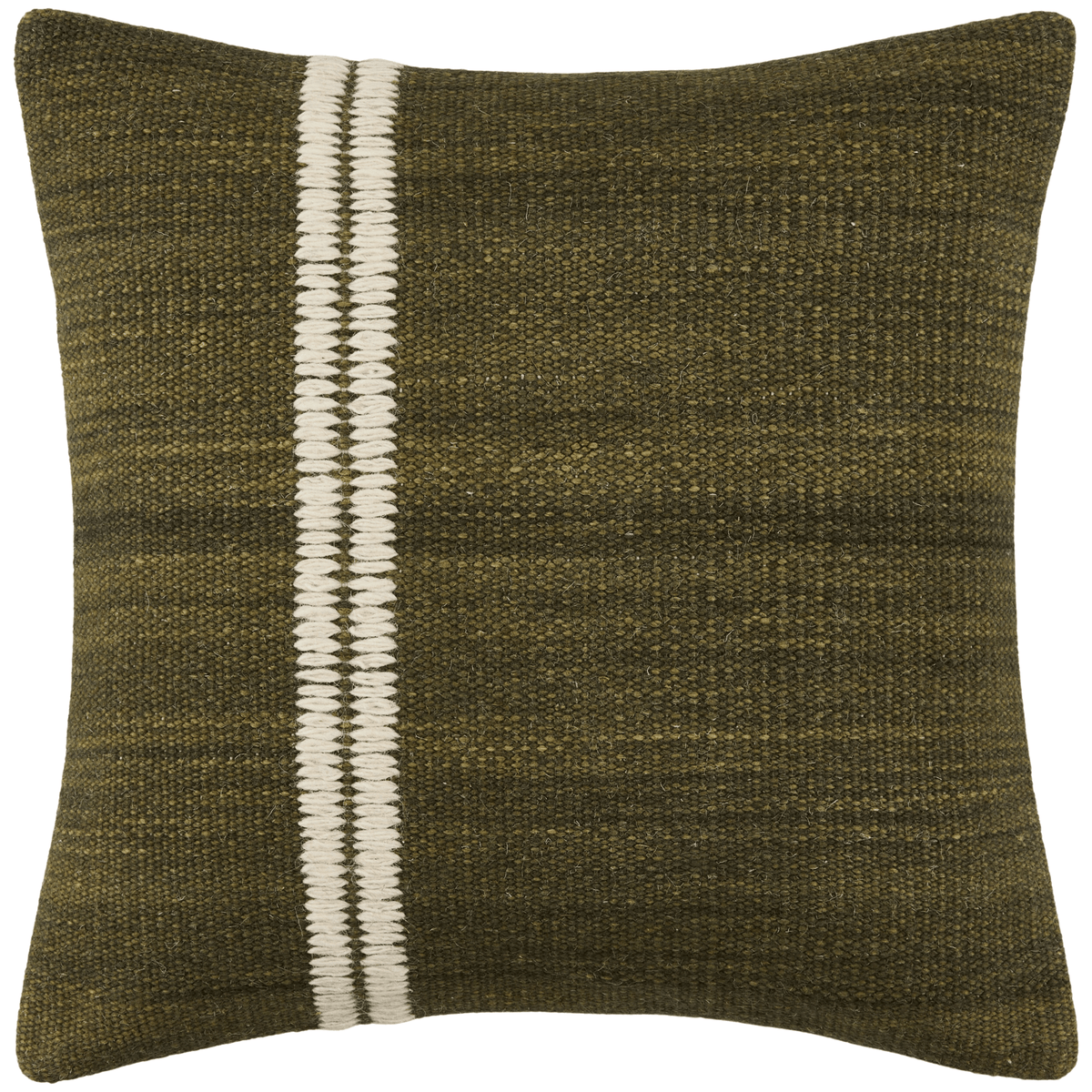 Keiichi Decor Jundah Woven Cushion in Moss - 51 x 51 cm House of Isabella UK