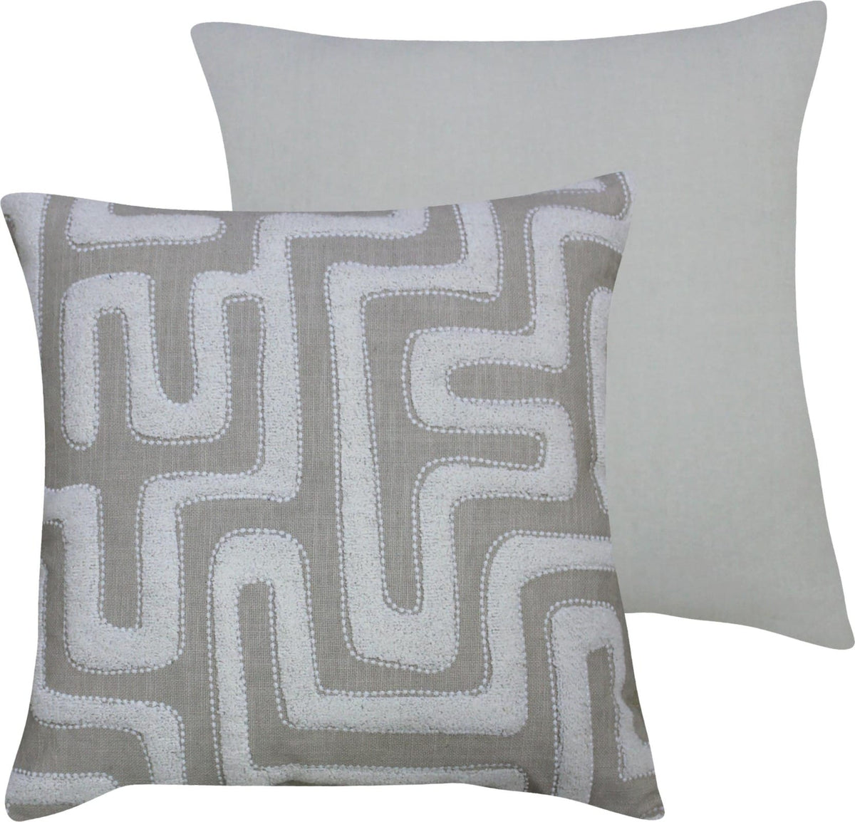 Keiichi Decor Kovner Woven Cushion Two - 51 x 51 cm House of Isabella UK