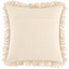 Keiichi Decor Marisol Hand Woven Cushion in Natural - 51 x 51 cm House of Isabella UK