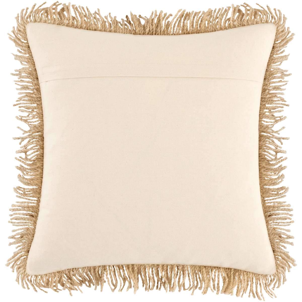 Keiichi Decor Marisol Hand Woven Cushion in Warm Natural - 51 x 51 cm House of Isabella UK