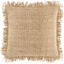 Keiichi Decor Marisol Hand Woven Cushion in Warm Natural - 51 x 51 cm House of Isabella UK