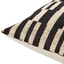 Keiichi Decor Marzano Hand Woven Cushion in Black - 51 x 51 cm House of Isabella UK