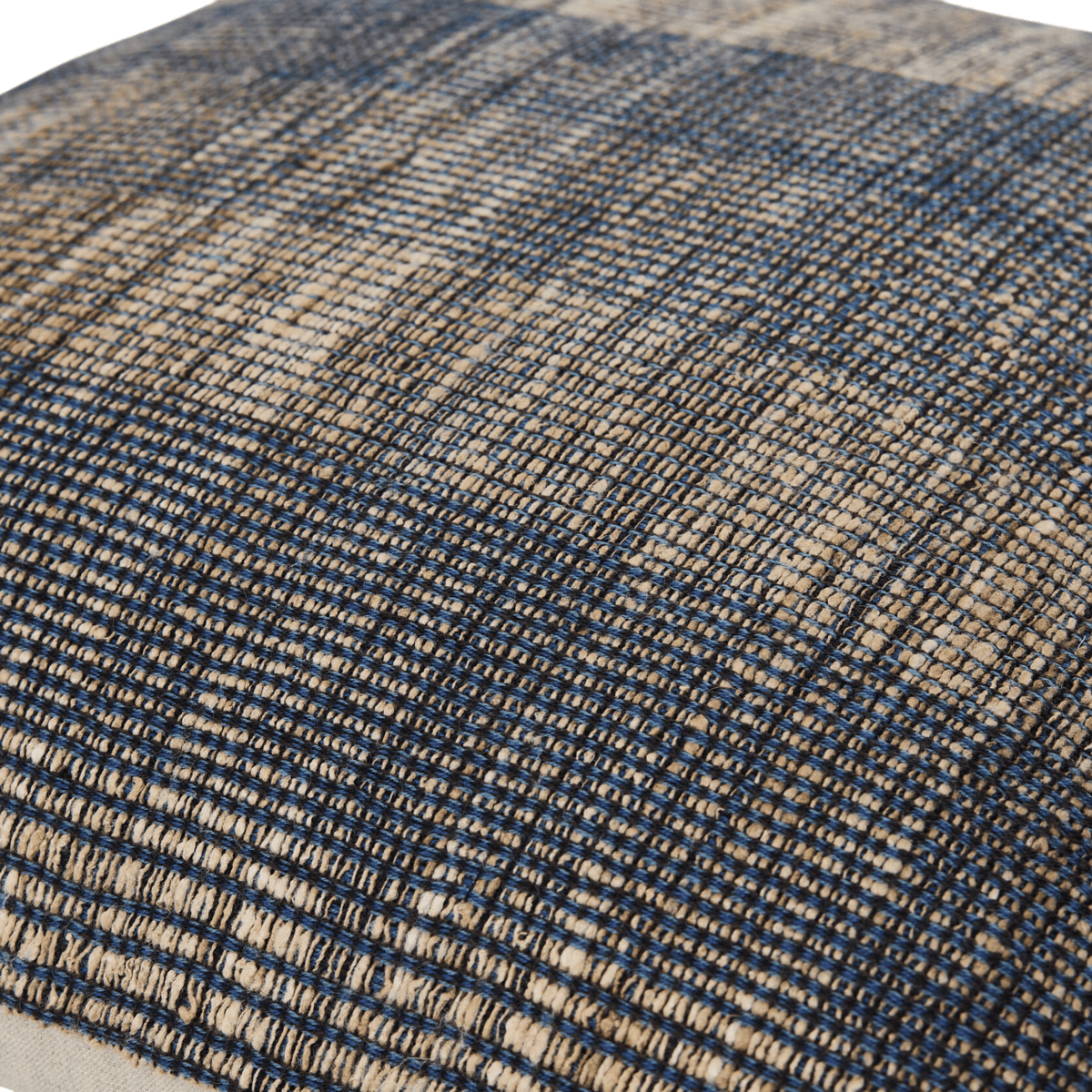 Keiichi Decor Marzano Hand Woven Cushion in Blue - 51 x 51 cm House of Isabella UK