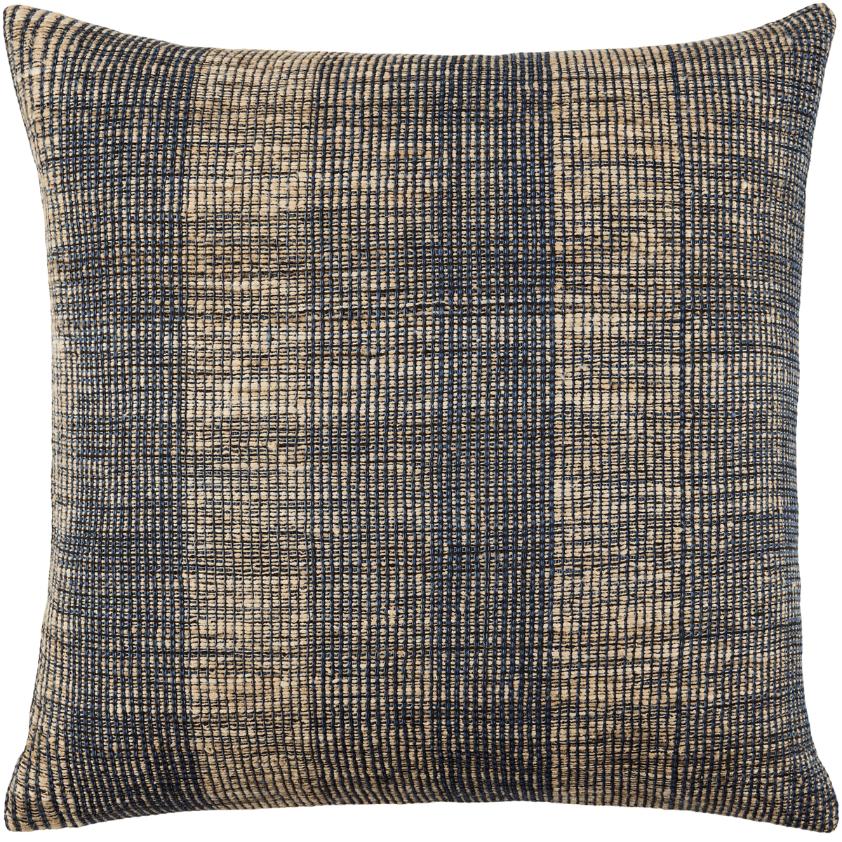 Keiichi Decor Marzano Hand Woven Cushion in Blue - 51 x 51 cm House of Isabella UK