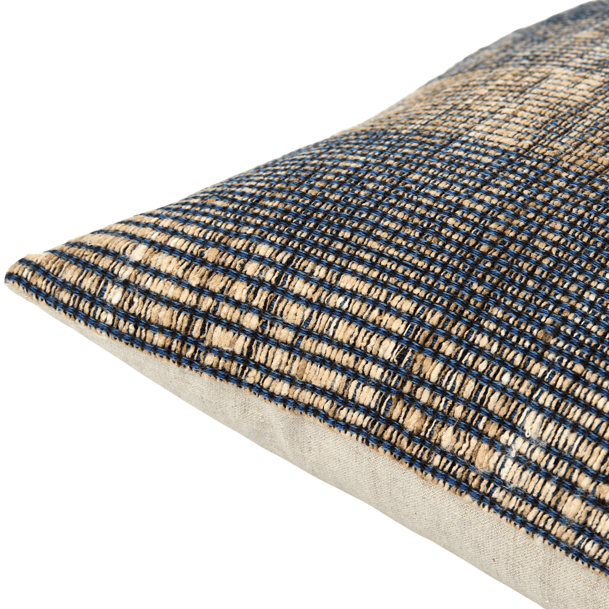 Keiichi Decor Marzano Hand Woven Cushion in Blue - 51 x 51 cm House of Isabella UK