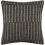 Keiichi Decor Monacizzo Hand Woven Cushion in Charcoal - 51 x 51 cm House of Isabella UK