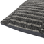 Keiichi Decor Monacizzo Hand Woven Cushion in Charcoal - 51 x 51 cm House of Isabella UK