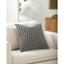 Keiichi Decor Monacizzo Hand Woven Cushion in Charcoal - 51 x 51 cm House of Isabella UK