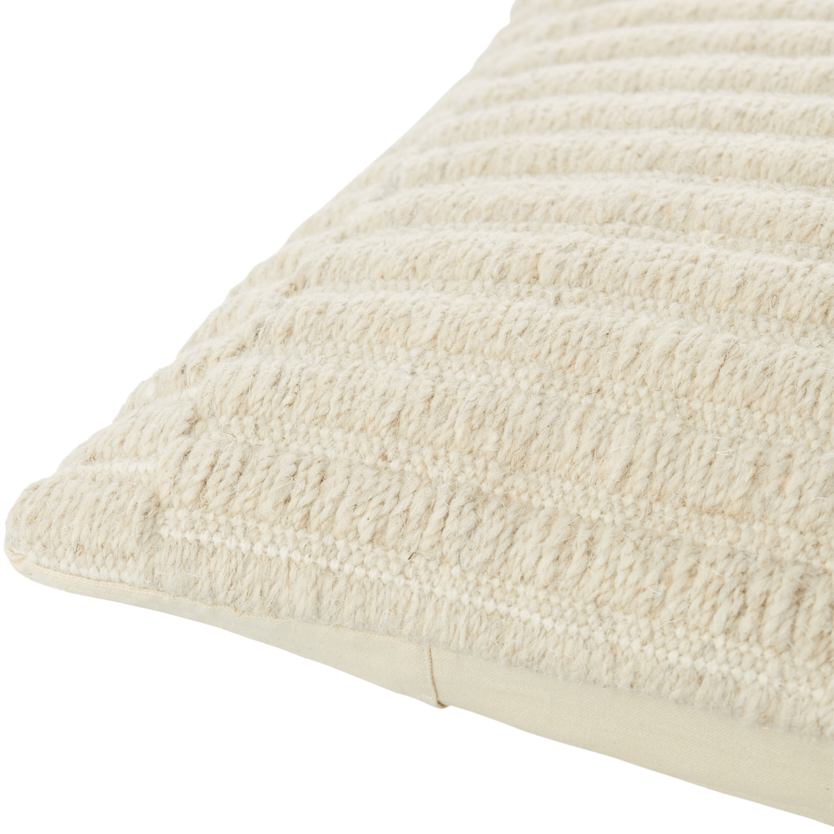 Keiichi Decor Monacizzo Hand Woven Cushion in Natural - 51 x 51 cm House of Isabella UK
