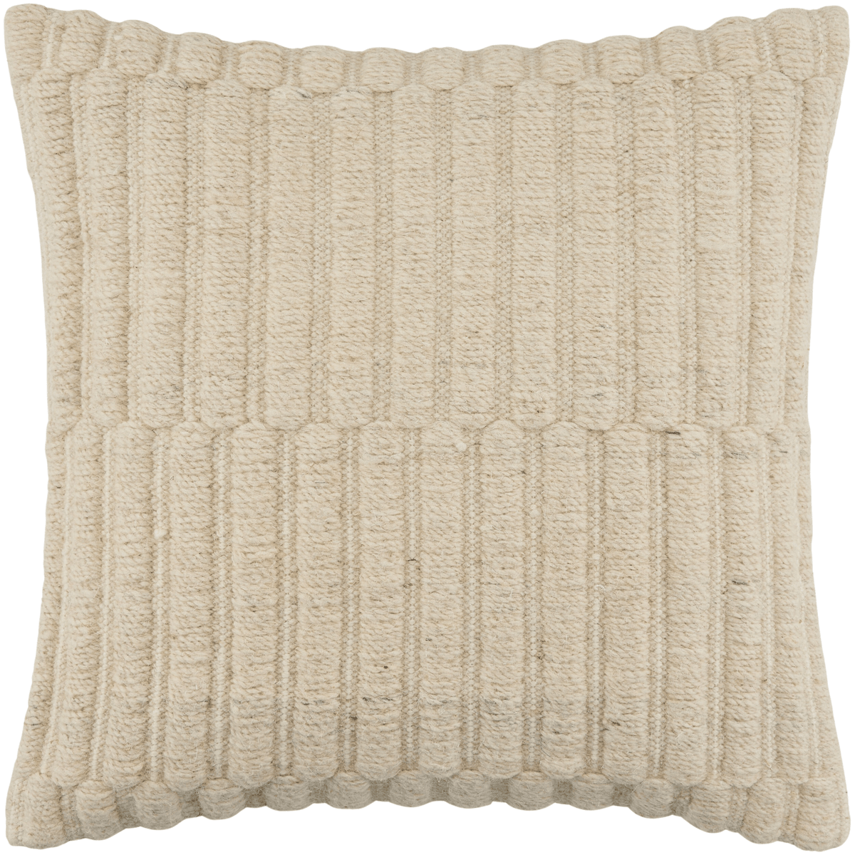 Keiichi Decor Monacizzo Hand Woven Cushion in Natural - 51 x 51 cm House of Isabella UK