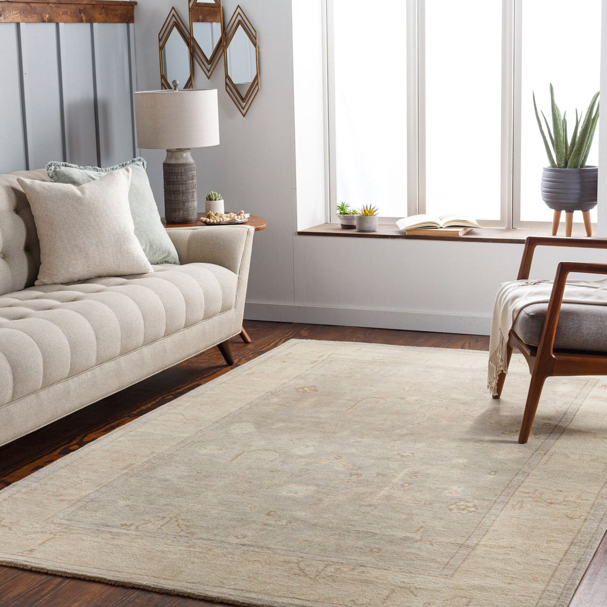 Keiichi Decor Normandy Hand Knotted Rug - 274 x 183 cm House of Isabella UK