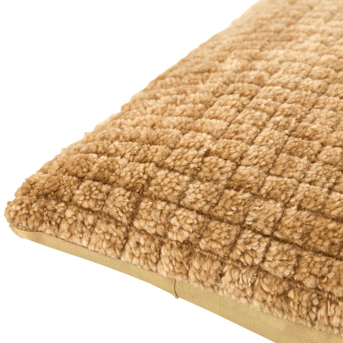 Keiichi Decor Novoli Hand Woven Cushion in Mustard - 51 x 51 cm House of Isabella UK