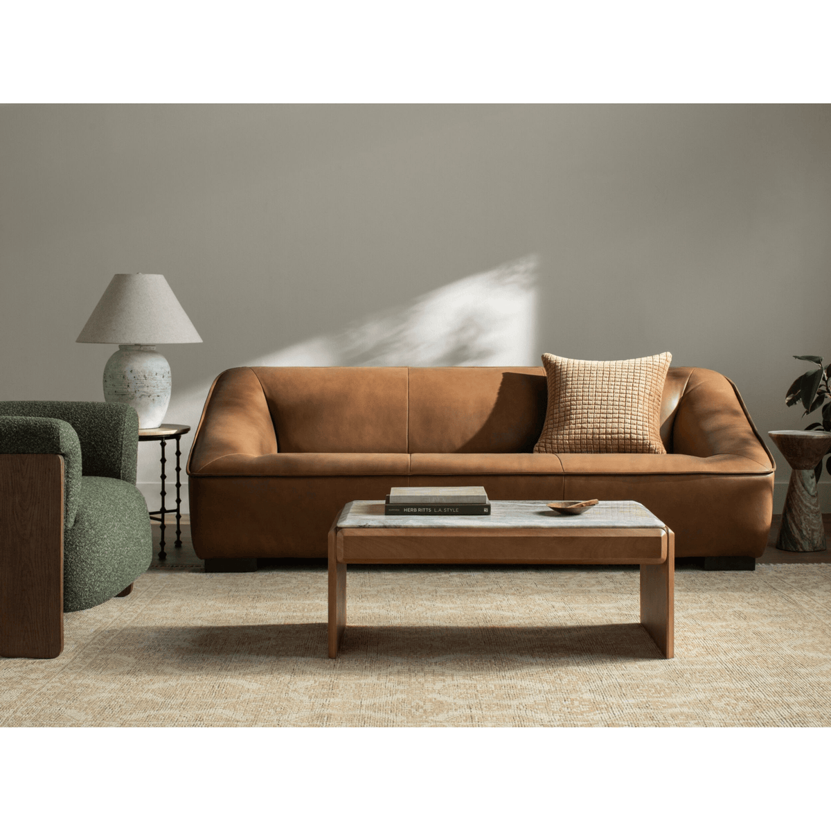 Keiichi Decor Novoli Hand Woven Cushion in Natural - 51 x 51 cm House of Isabella UK