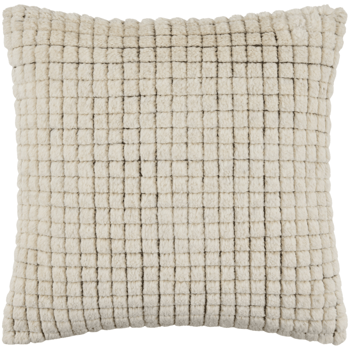 Keiichi Decor Novoli Hand Woven Cushion in Off White - 51 x 51 cm House of Isabella UK