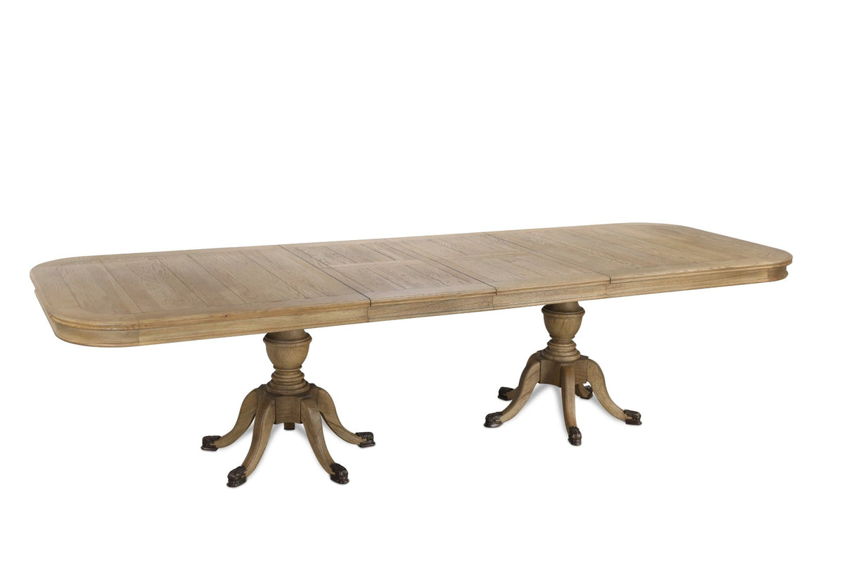 Keiichi Dining Buckingham Extending Solid Oak Dining Table - 210-310cm House of Isabella UK