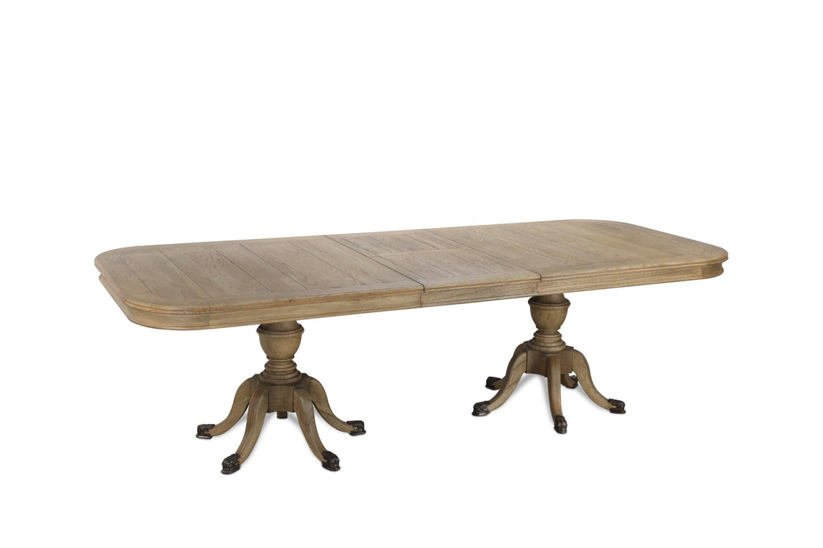 Keiichi Dining Buckingham Extending Solid Oak Dining Table - 210-310cm House of Isabella UK