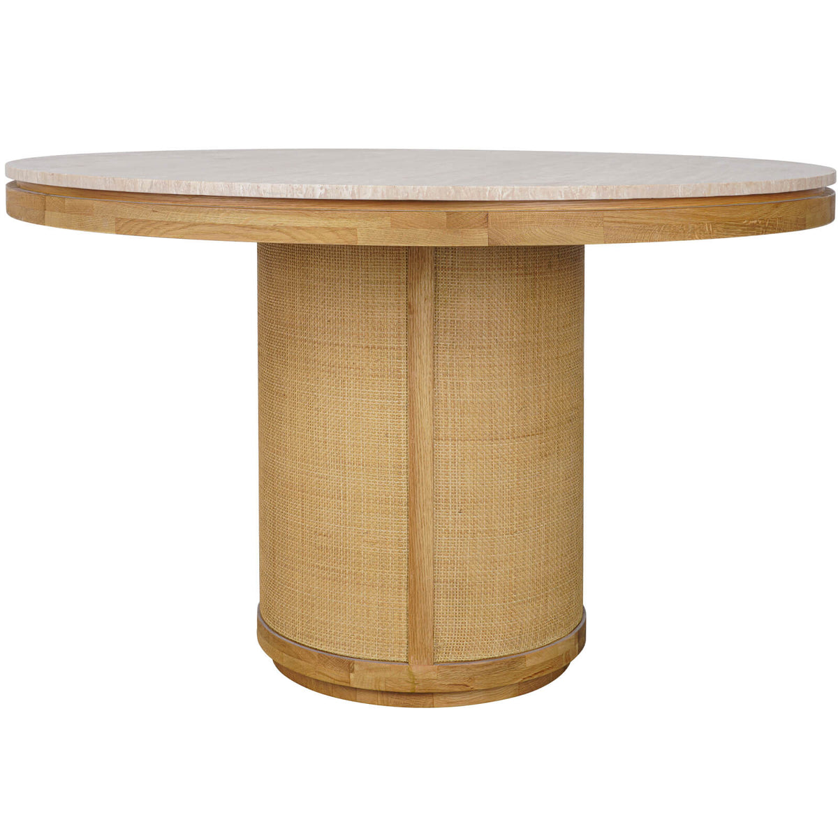 Keiichi Dining Buckland Round Dining Table - 120cm House of Isabella UK