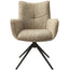 Keiichi Dining Ducklington Swivel Dining Arm Chair House of Isabella UK