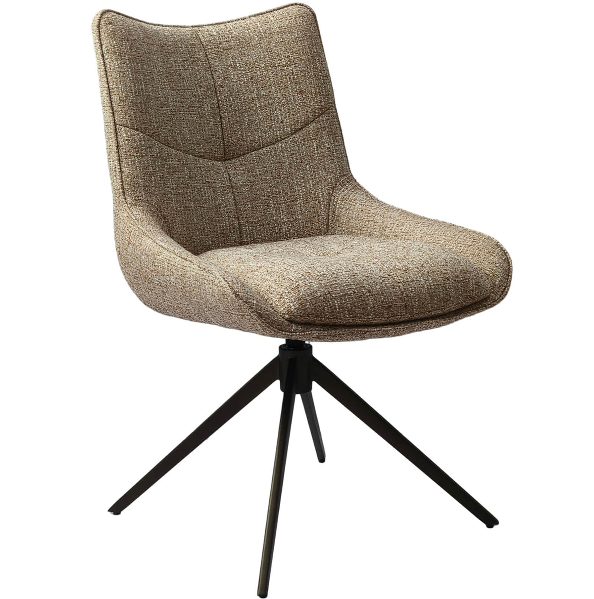 Keiichi Dining Ducklington Swivel Dining Chair House of Isabella UK