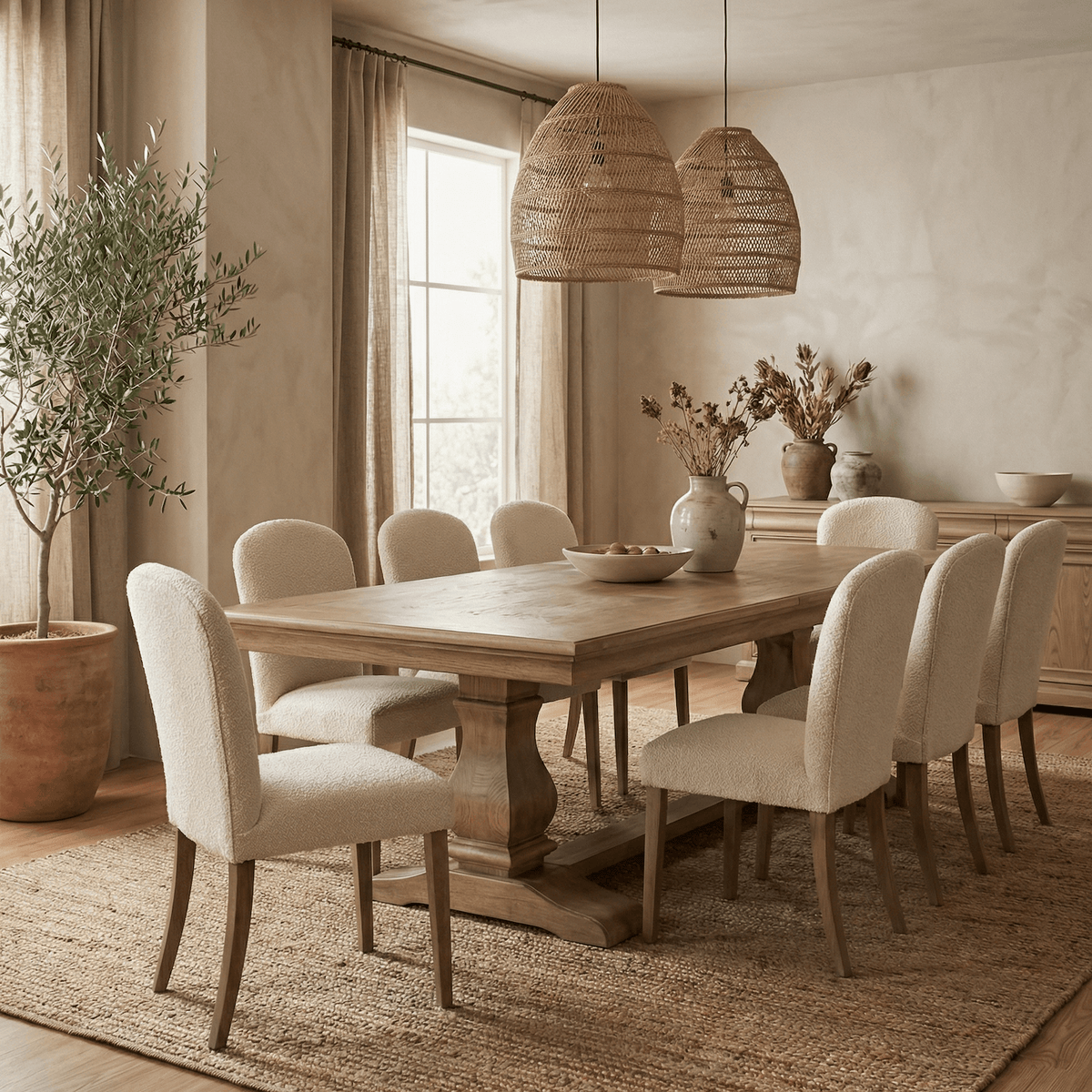 Keiichi Dining Overbury Dining Chair in Natural House of Isabella UK