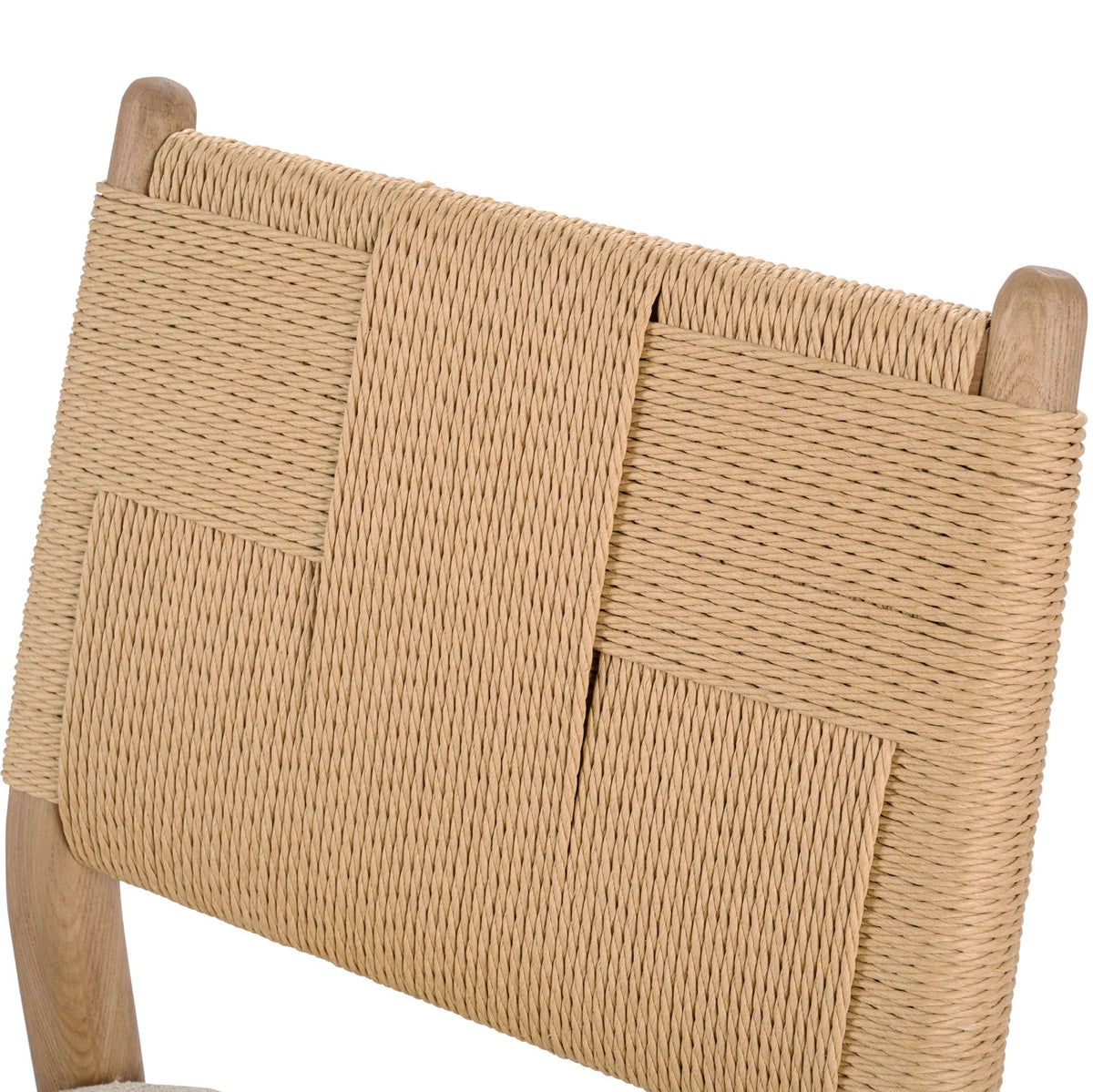 Keiichi Dining Radford Counter Stool with Fabric Seat Cusion House of Isabella UK
