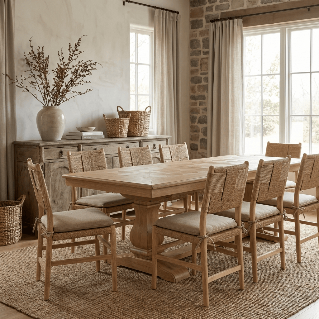 Keiichi Dining Radford Rope Back Dining Chair House of Isabella UK