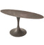 Keiichi Dining Sutton Oval Dining Table in Latte Stone Ceramic - 180cm House of Isabella UK