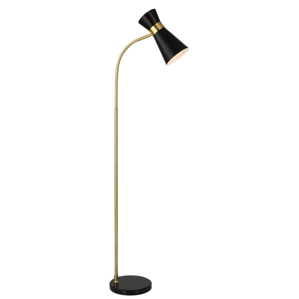 Keiichi Lighting Ambrose Floor Lamp Black House of Isabella UK