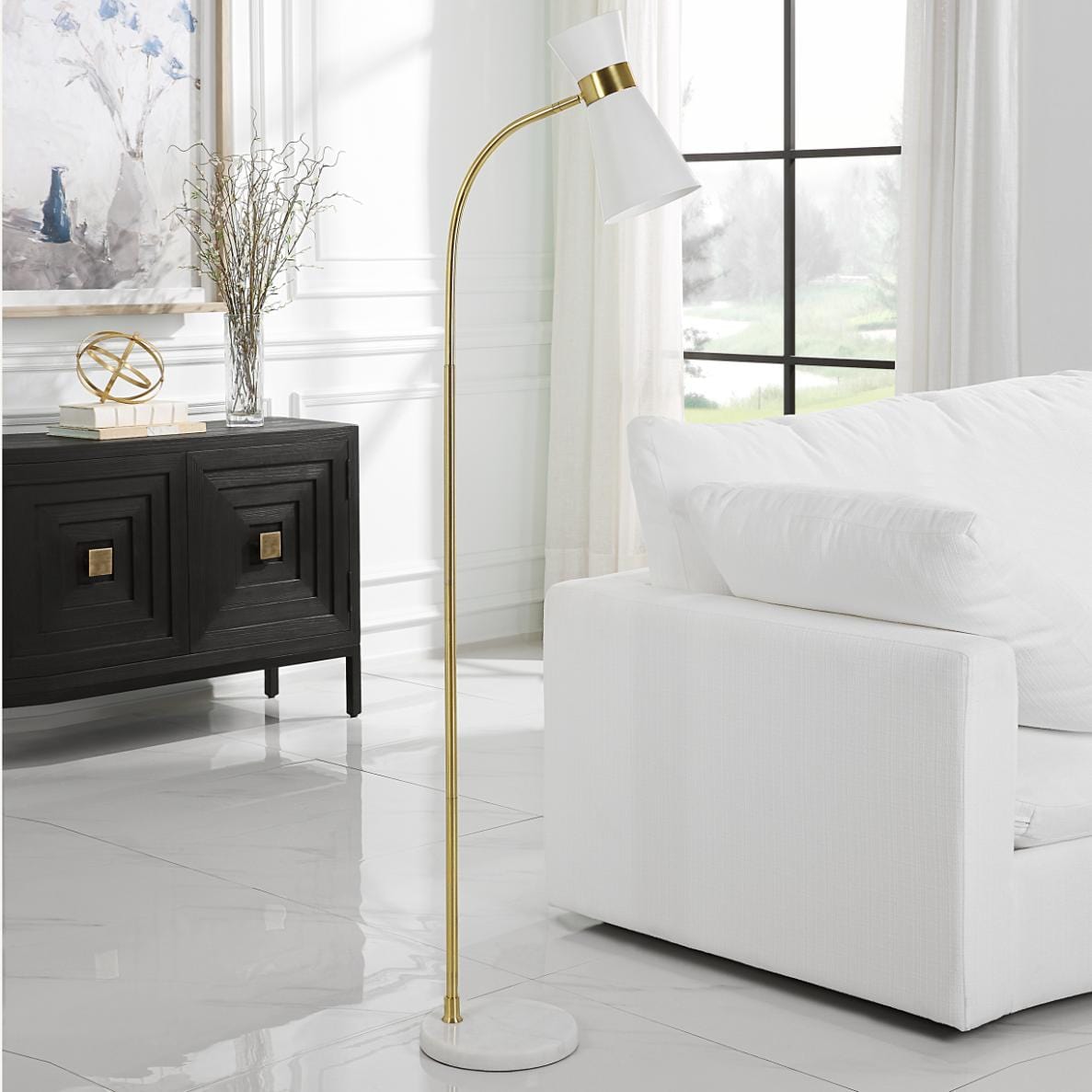Keiichi Lighting Ambrose Floor Lamp White House of Isabella UK