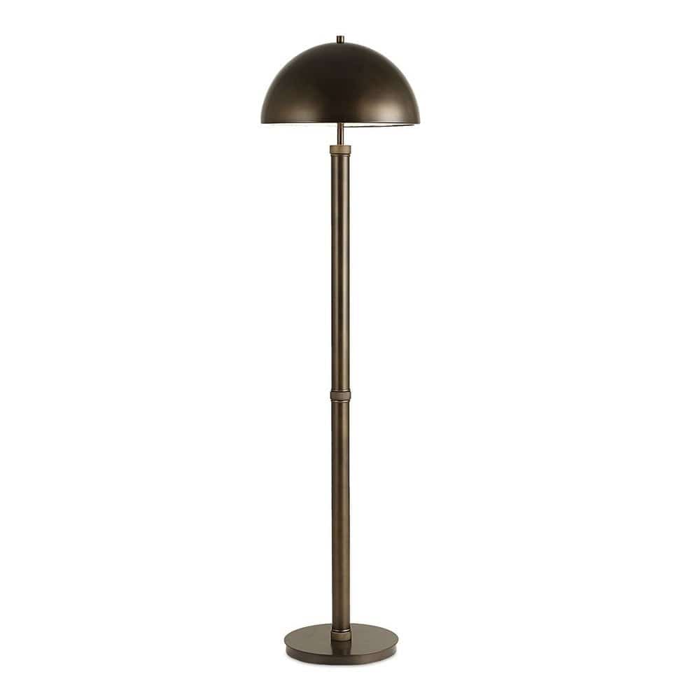 Keiichi Lighting Charles Floor Lamp Dark Bronze House of Isabella UK