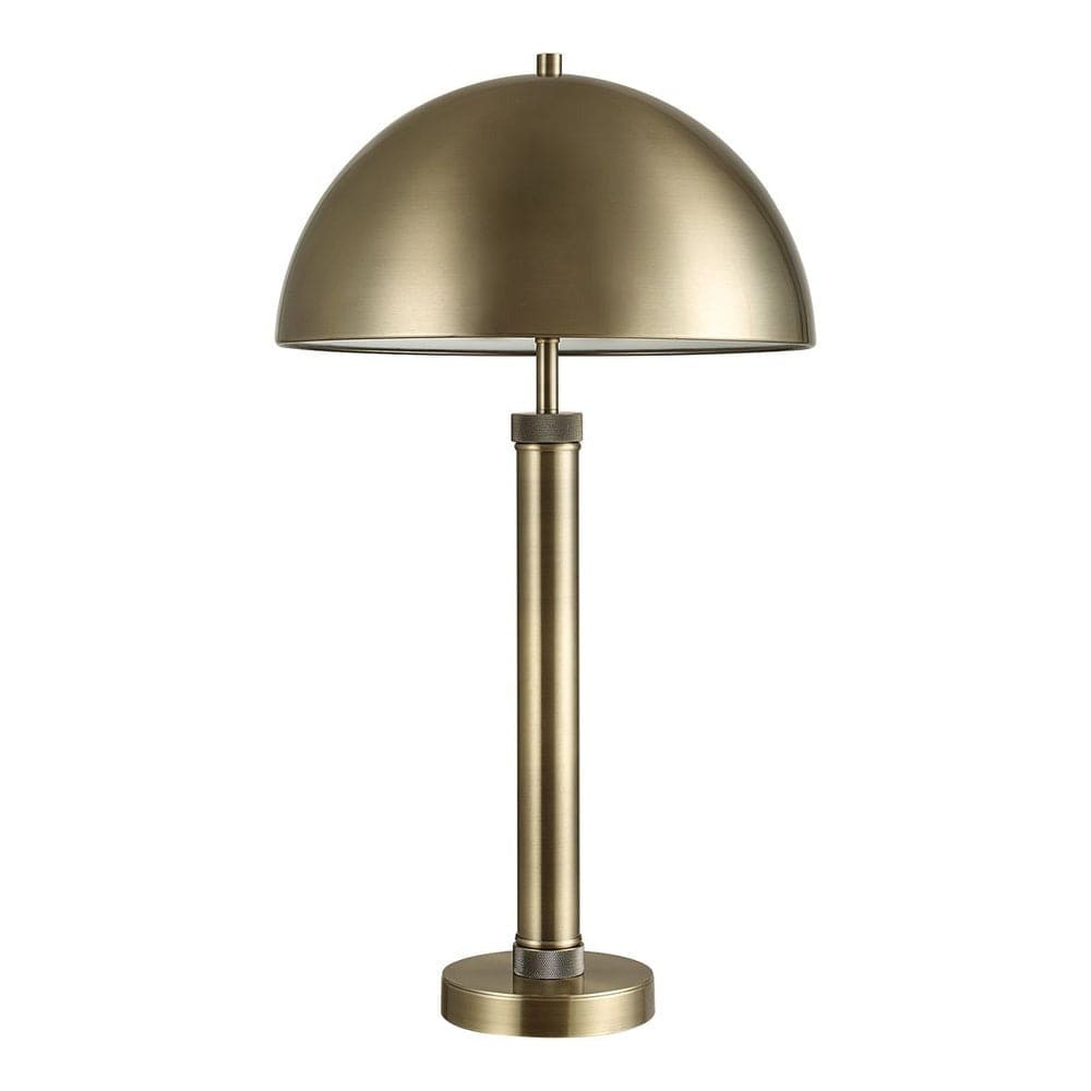 Keiichi Lighting Charles Table Lamp Antique Brass House of Isabella UK
