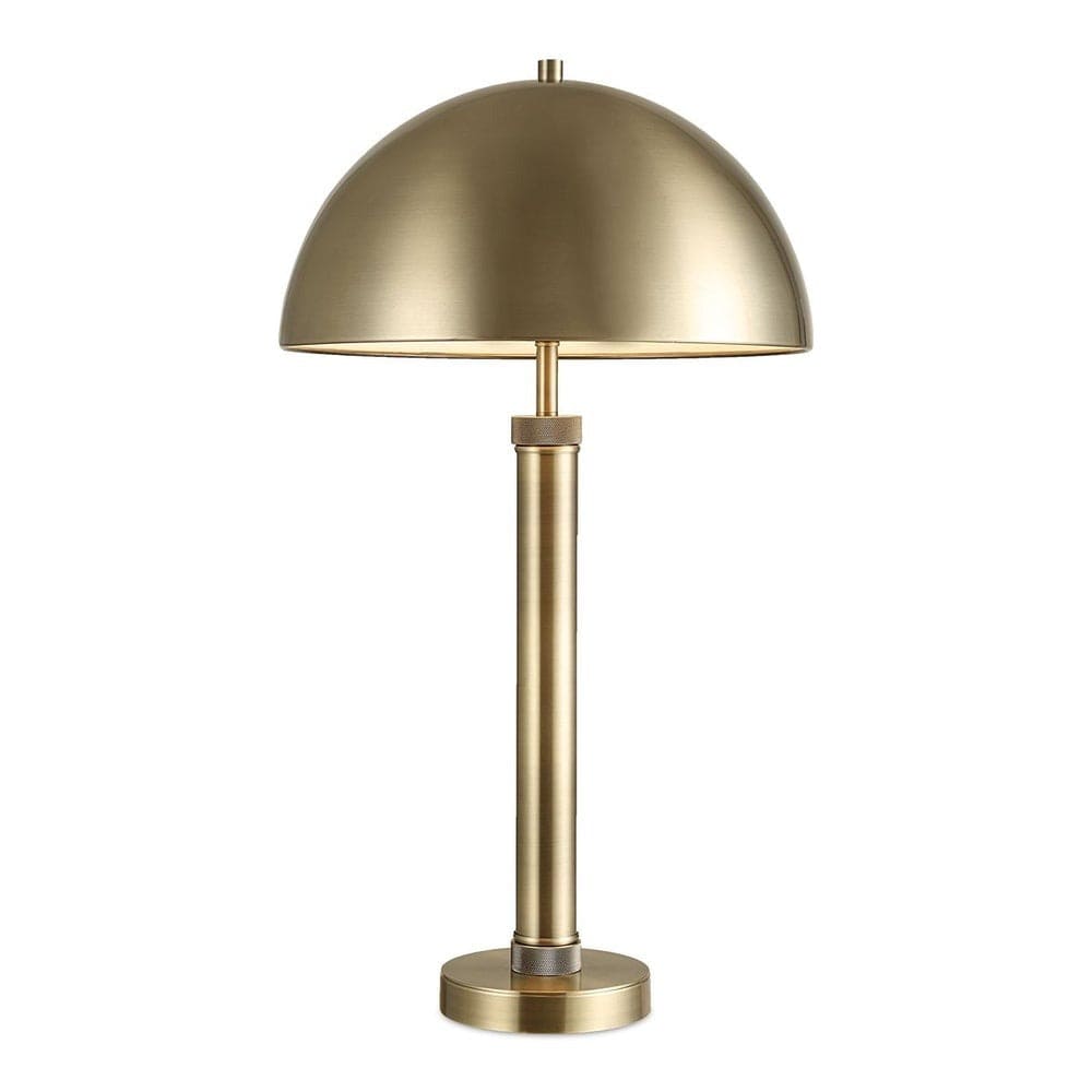 Keiichi Lighting Charles Table Lamp Antique Brass House of Isabella UK