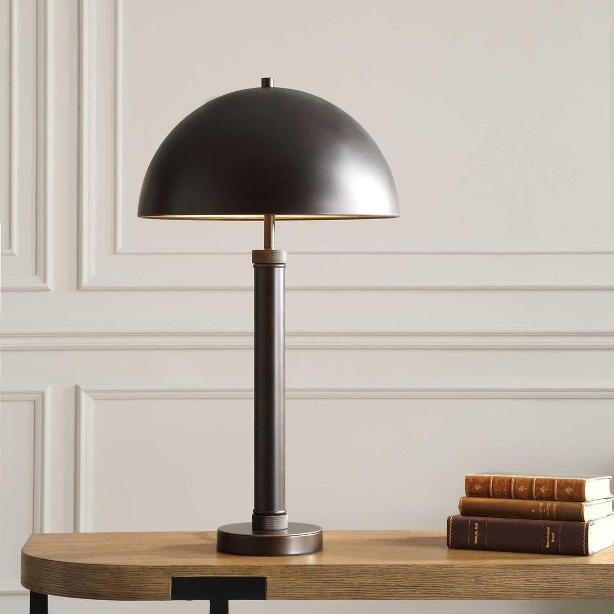 Keiichi Lighting Charles Table Lamp Bronze House of Isabella UK