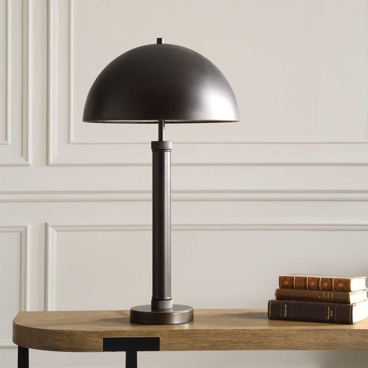 Keiichi Lighting Charles Table Lamp Bronze House of Isabella UK