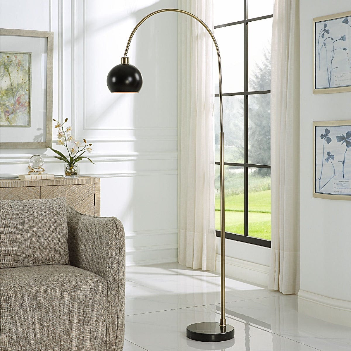 Keiichi Lighting Chester Floor Lamp House of Isabella UK