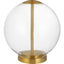 Keiichi Lighting Clear Globe Table Lamp House of Isabella UK