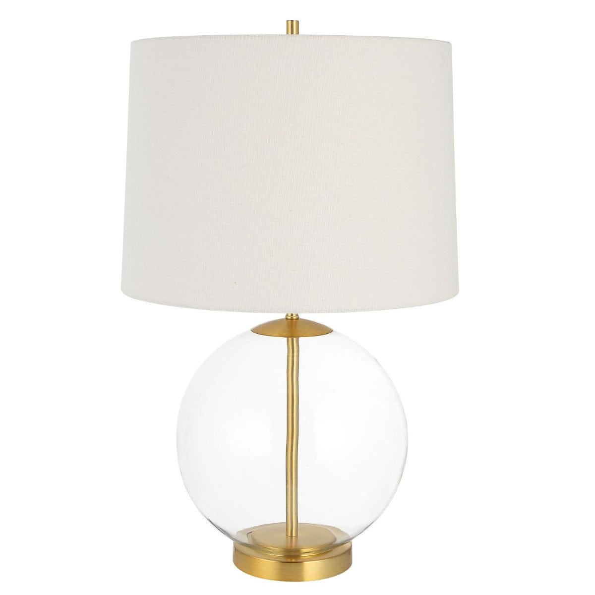 Keiichi Lighting Clear Globe Table Lamp House of Isabella UK