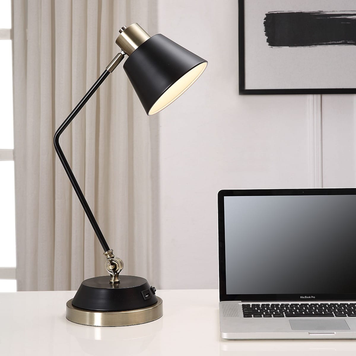 Keiichi Lighting Clifford Adjustable Desk Light House of Isabella UK