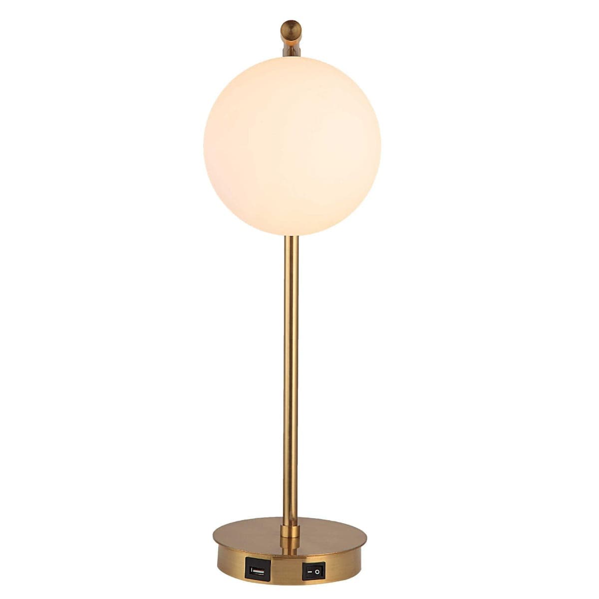 Keiichi Lighting Droplet Table Lamp Brass House of Isabella UK