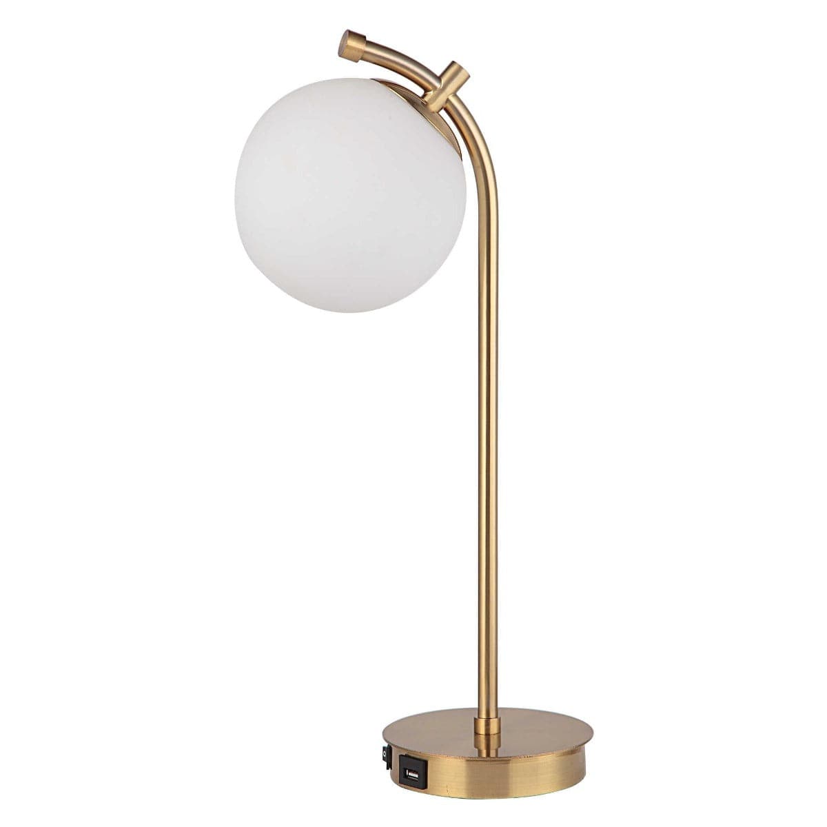 Keiichi Lighting Droplet Table Lamp Brass House of Isabella UK
