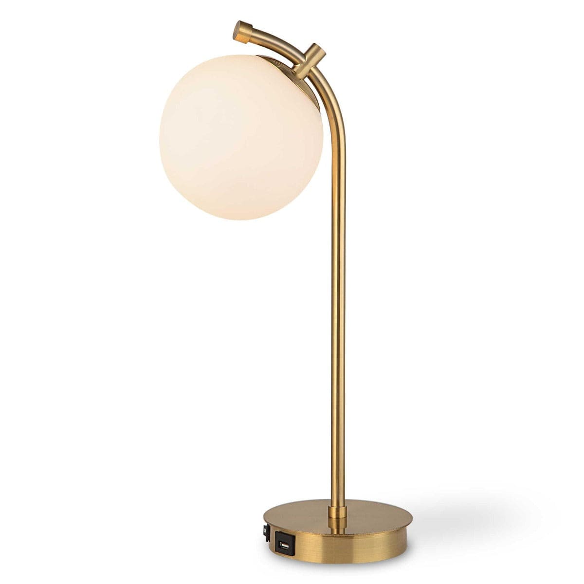Keiichi Lighting Droplet Table Lamp Brass House of Isabella UK