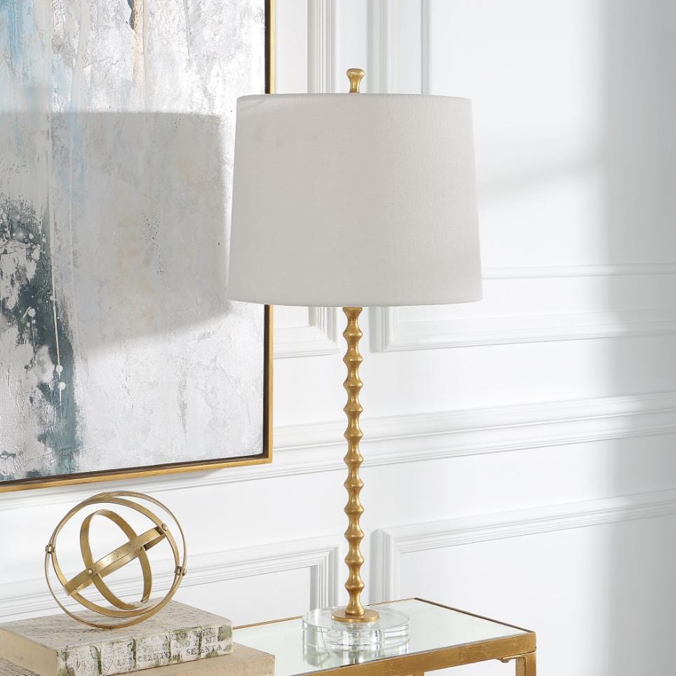 Keiichi Lighting Hourglass Table lamp | Set of 2 | Brass House of Isabella UK