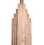 Keiichi Lighting Ishtar Gate Travertine Table Lamp House of Isabella UK