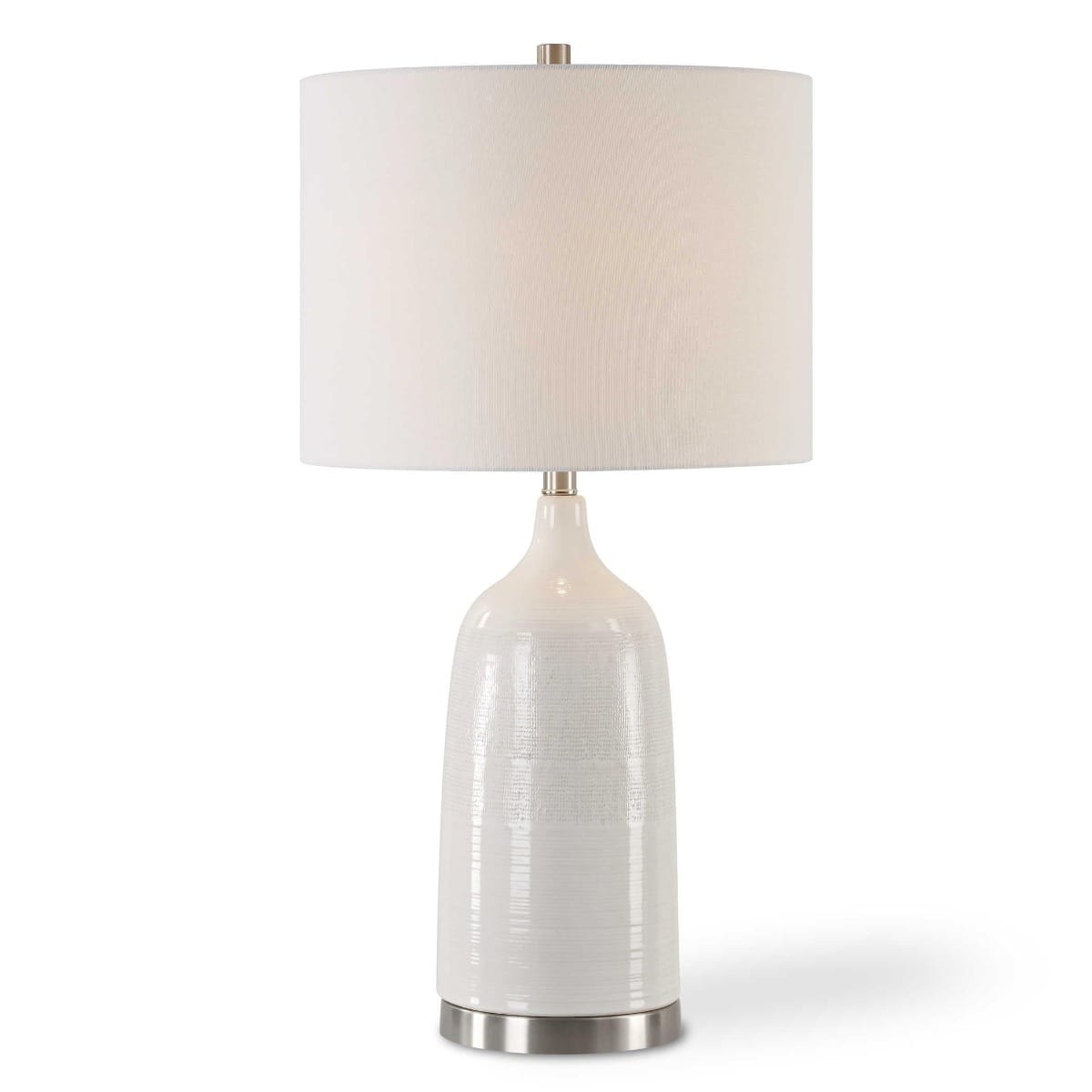 Keiichi Lighting Linen Table Lamp House of Isabella UK