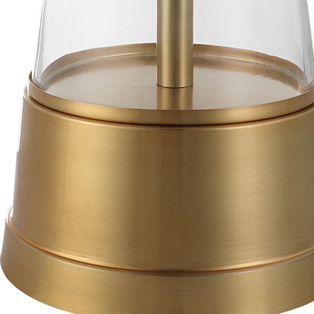 Keiichi Lighting Prism Table Lamp Brass House of Isabella UK