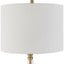 Keiichi Lighting Prism Table Lamp Brass House of Isabella UK