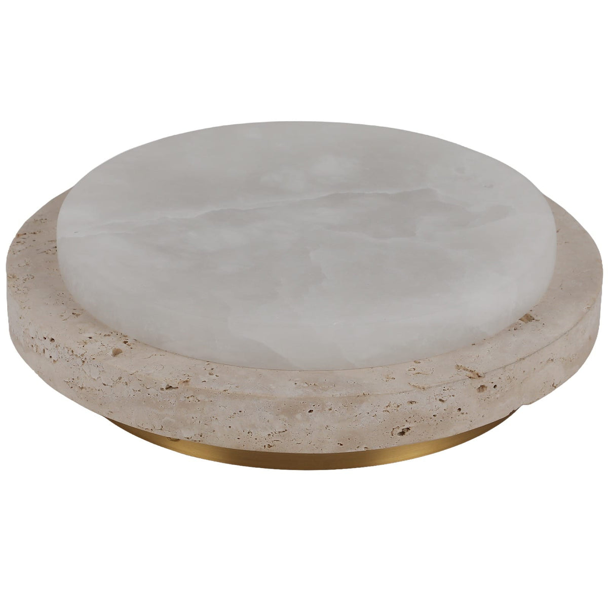 Keiichi Lighting Roland Alabaster Wall Light House of Isabella UK